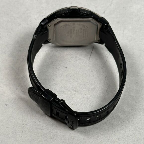 Casio Watch Men 43mm Black World Time Wave Ceptor Multi Band Digital New Battery - Picture 6 of 11